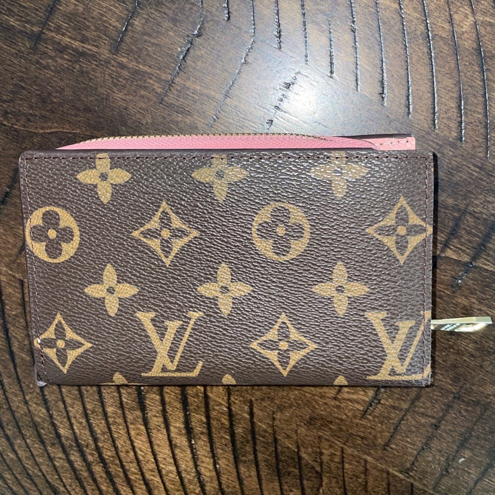 Pink LV wallet